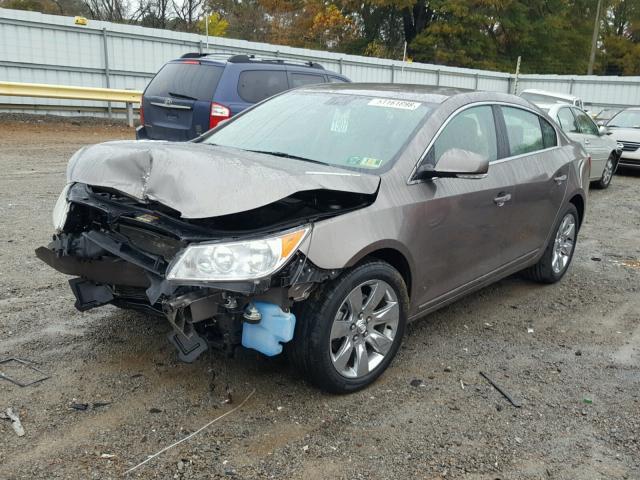 1G4GC5ED7BF116354 - 2011 BUICK LACROSSE C BROWN photo 2