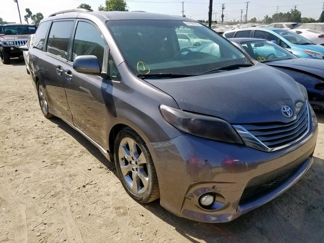 5TDXK3DC6BS050397 - 2011 TOYOTA SIENNA SPO CHARCOAL photo 1