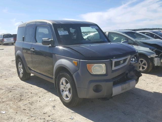 5J6YH28554L005491 - 2004 HONDA ELEMENT EX BLACK photo 1