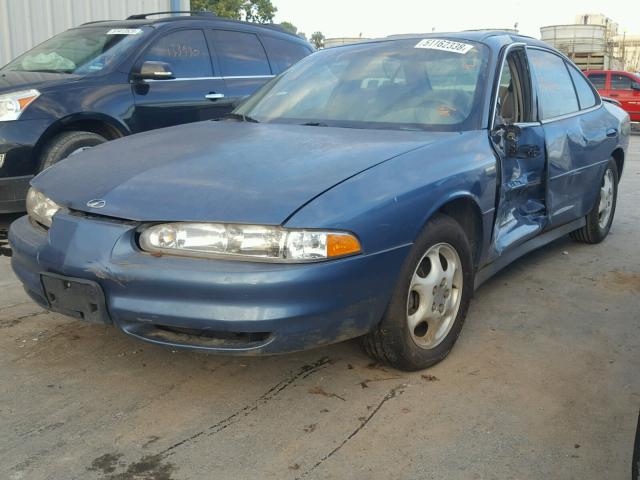 1G3WH52H5XF365302 - 1999 OLDSMOBILE INTRIGUE G BLUE photo 2