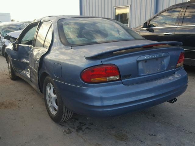 1G3WH52H5XF365302 - 1999 OLDSMOBILE INTRIGUE G BLUE photo 3