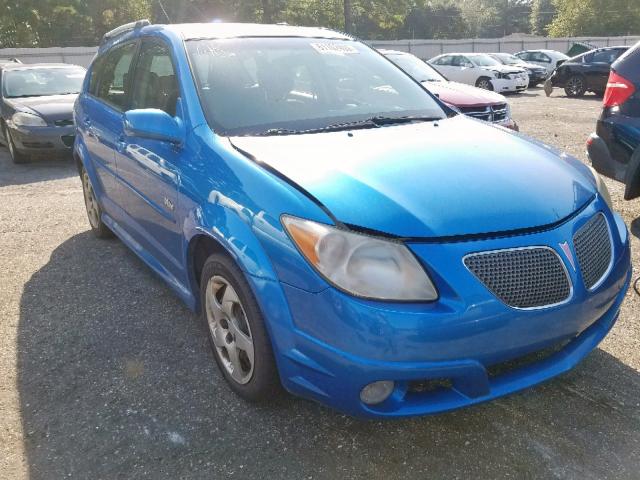 5Y2SL65827Z425243 - 2007 PONTIAC VIBE BLUE photo 1