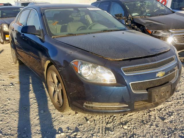 1G1ZH57B294221487 - 2009 CHEVROLET MALIBU 1LT BLUE photo 1