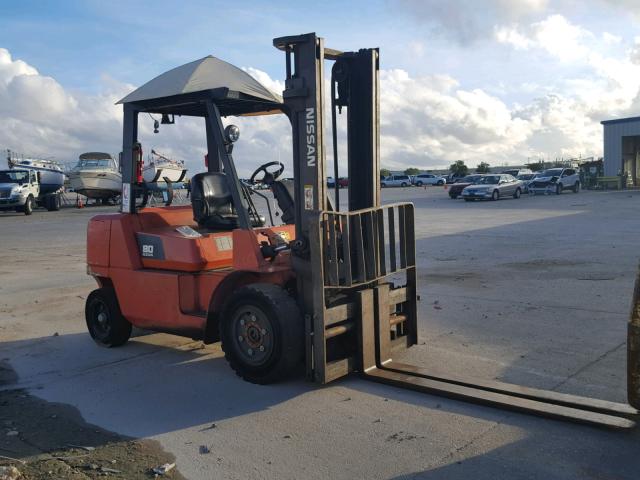 AN29800133 - 2003 NISSAN FORK LIFT ORANGE photo 1