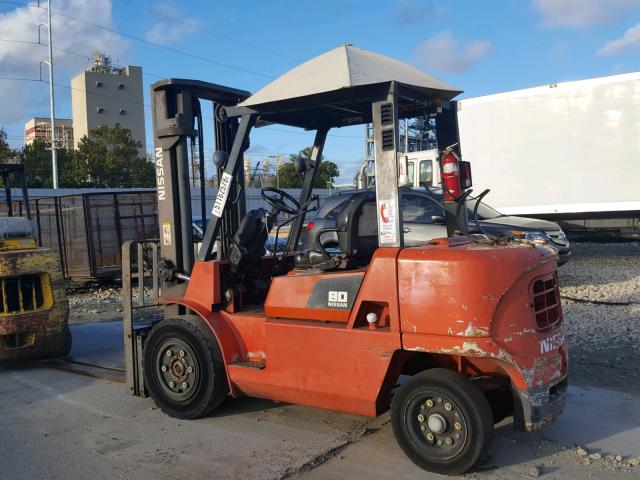 AN29800133 - 2003 NISSAN FORK LIFT ORANGE photo 3