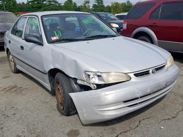 2T1BR12E9YC323381 - 2000 TOYOTA COROLLA VE SILVER photo 1