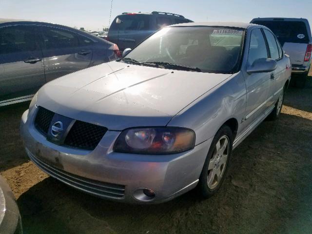 3N1AB51D25L454552 - 2005 NISSAN SENTRA SE- SILVER photo 2