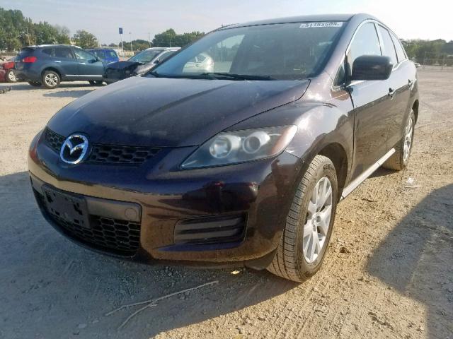 JM3ER29L580184813 - 2008 MAZDA CX-7 PURPLE photo 2