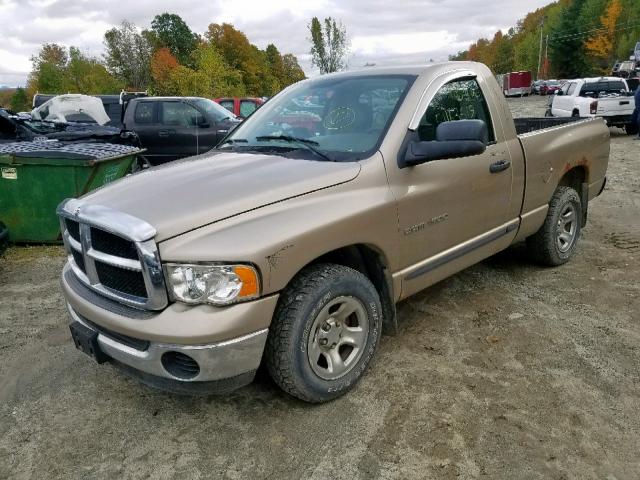 1D7HA16K85J500980 - 2005 DODGE RAM 1500 S GOLD photo 2