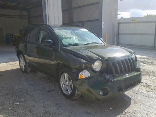 1J8FF47W58D516135 - 2008 JEEP COMPASS SP GREEN photo 1