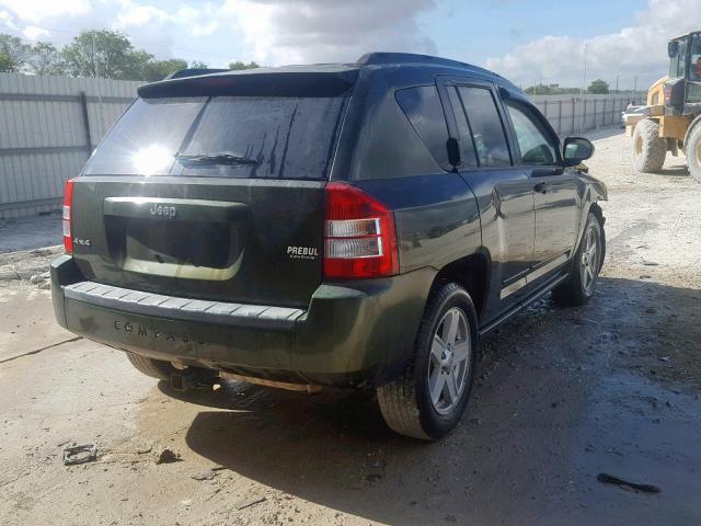 1J8FF47W58D516135 - 2008 JEEP COMPASS SP GREEN photo 4