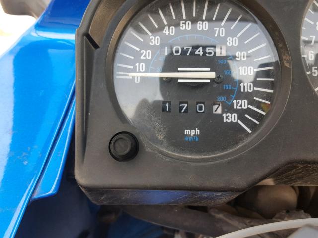 JKAEXMF117DA34909 - 2007 KAWASAKI EX250 F BLUE photo 8