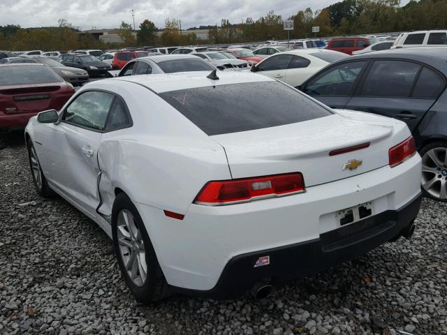 2G1FB1E3XF9187977 - 2015 CHEVROLET CAMARO LS WHITE photo 3