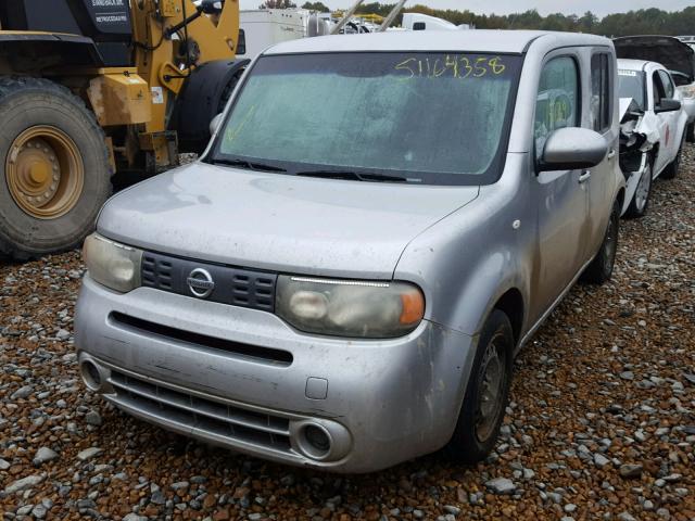 JN8AZ2KR1BT203373 - 2011 NISSAN CUBE BASE SILVER photo 2