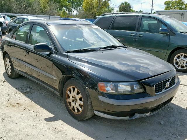 YV1RS61N912004370 - 2001 VOLVO S60 BLACK photo 1