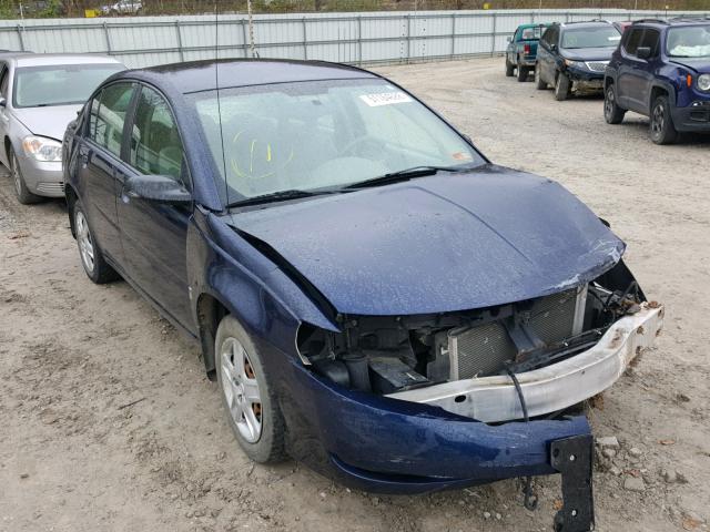 1G8AJ55F07Z207340 - 2007 SATURN ION LEVEL BLUE photo 1