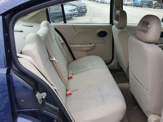 1G8AJ55F07Z207340 - 2007 SATURN ION LEVEL BLUE photo 6