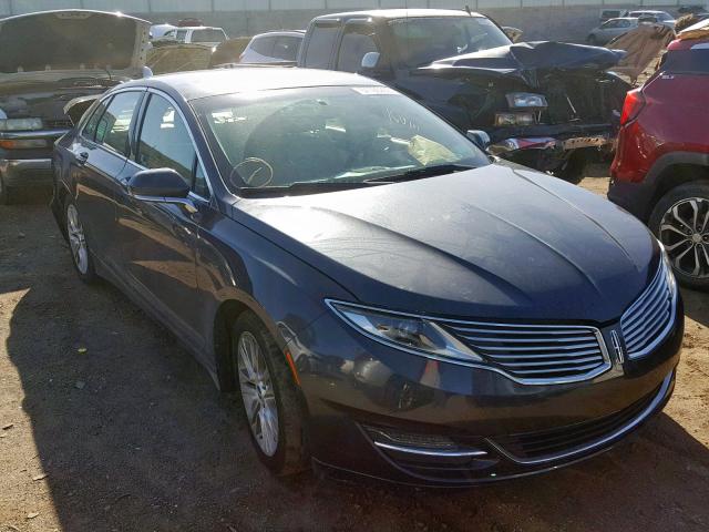 3LN6L2LU5ER822999 - 2014 LINCOLN MKZ HYBRID BLACK photo 1