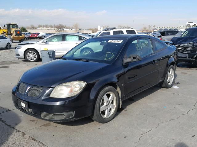 1G2AL15F377369293 - 2007 PONTIAC G5 BLACK photo 2