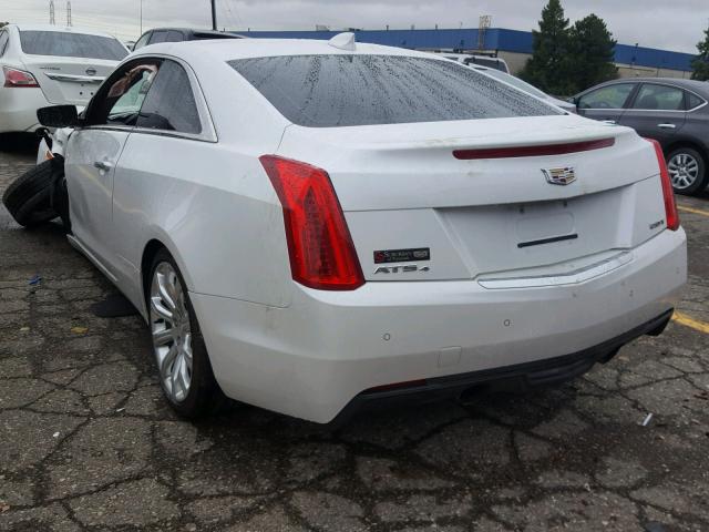 1G6AH1RX1F0138113 - 2015 CADILLAC ATS LUXURY WHITE photo 3