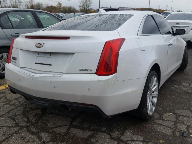 1G6AH1RX1F0138113 - 2015 CADILLAC ATS LUXURY WHITE photo 4