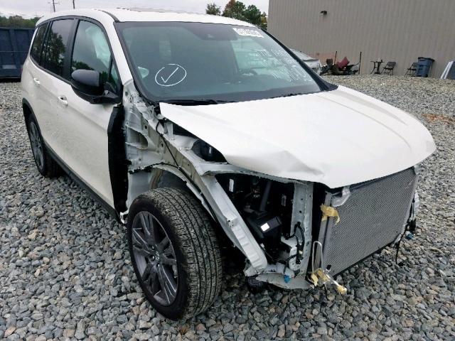 5FNYF7H58KB003601 - 2019 HONDA PASSPORT E თეთრი ფოტო 1