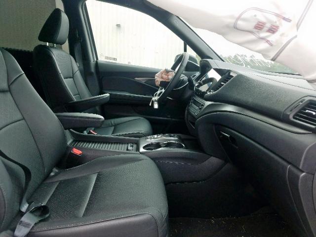 5FNYF7H58KB003601 - 2019 HONDA PASSPORT E თეთრი ფოტო 5