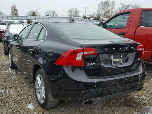 YV140MFD7F1307102 - 2015 VOLVO S60 PLATIN BLACK photo 3