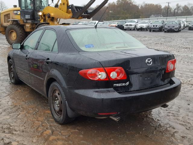 1YVHP80C855M23100 - 2005 MAZDA 6 I BLACK photo 3