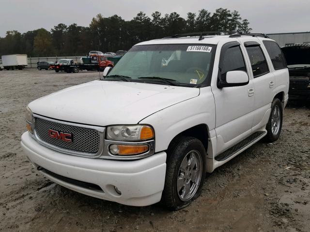 1GKEK63U26J122626 - 2006 GMC YUKON DENA WHITE photo 2