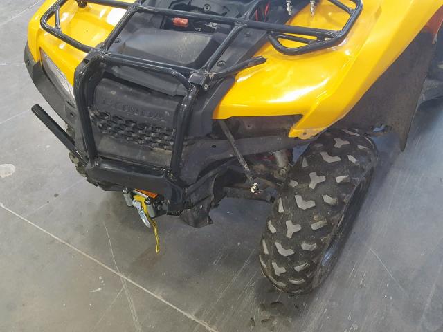 1HFTE4141F4100753 - 2015 HONDA TRX420 FA YELLOW photo 9