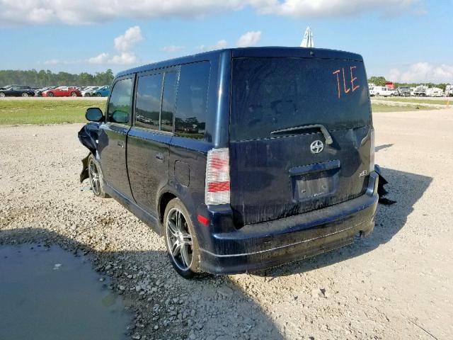 JTLKT324054012462 - 2005 TOYOTA SCION XB ლურჯი ფოტო 3