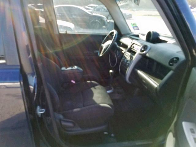 JTLKT324054012462 - 2005 TOYOTA SCION XB ლურჯი ფოტო 5