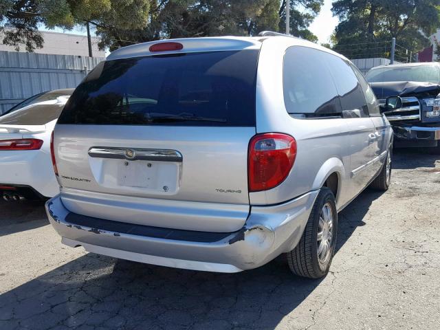 2A4GP54L27R361557 - 2007 CHRYSLER TOWN & COU SILVER photo 4