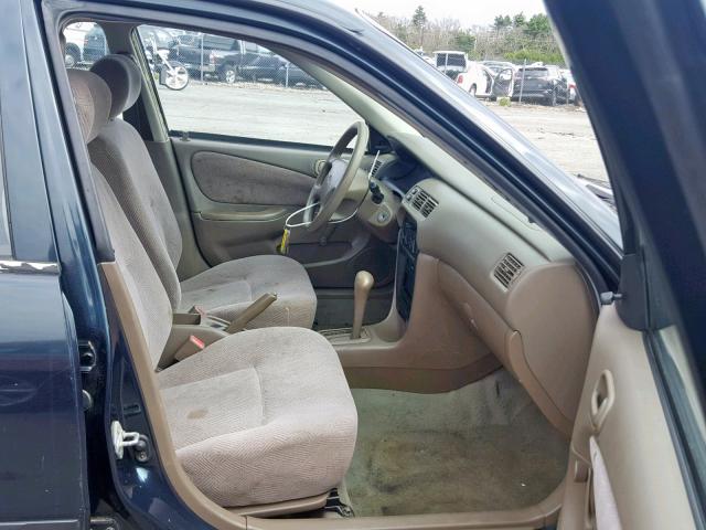 1Y1SK5287XZ447039 - 1999 CHEVROLET GEO PRIZM მწვანე ფოტო 5