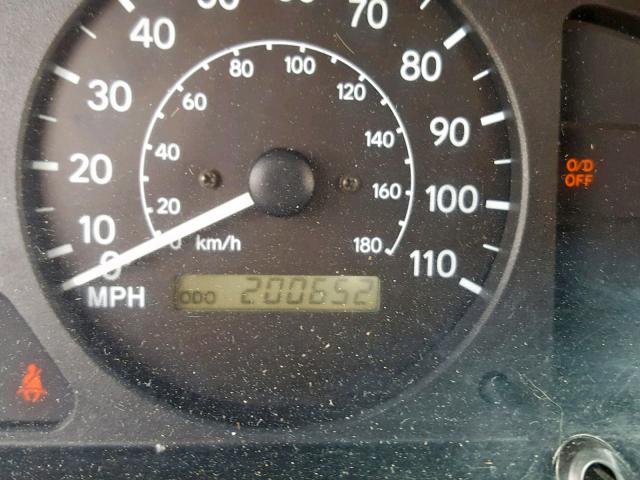 1Y1SK5287XZ447039 - 1999 CHEVROLET GEO PRIZM მწვანე ფოტო 8