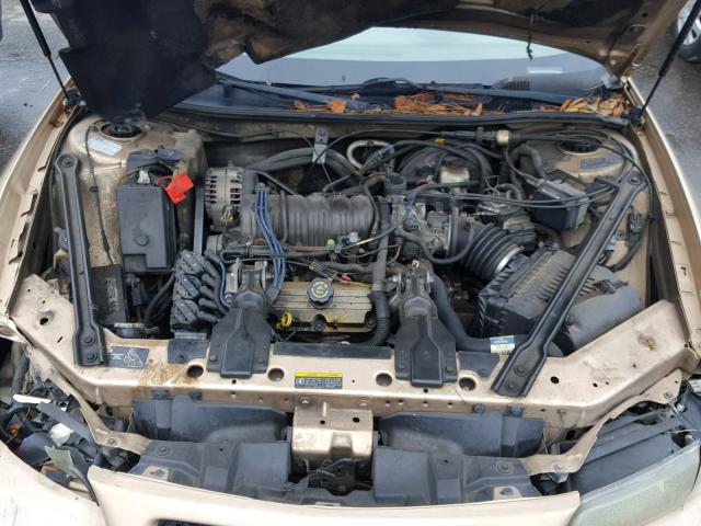 1G2WP52K02F130141 - 2002 PONTIAC GRAND PRIX GOLD photo 7