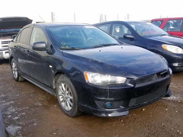 JA3AU26U38U606152 - 2008 MITSUBISHI LANCER ES BLACK photo 1