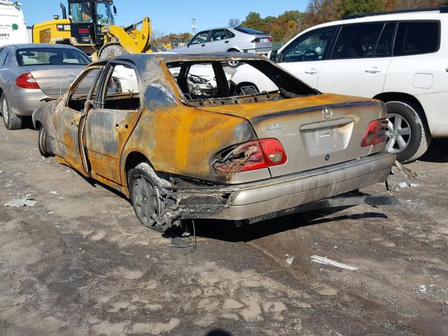 WDBJF65H3XA926996 - 1999 MERCEDES-BENZ E 320 BURN photo 3