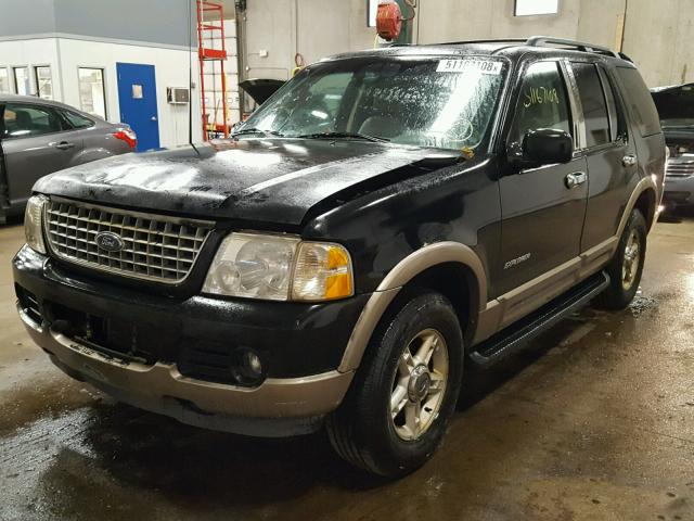 1FMDU74W72ZA76158 - 2002 FORD EXPLORER E BLACK photo 2