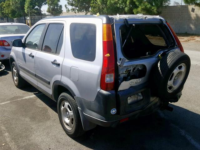 JHLRD68472C026315 - 2002 HONDA CR-V LX GRAY photo 3