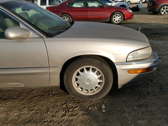 1G4CW52K0V4601704 - 1997 BUICK PARK AVENU TAN photo 9