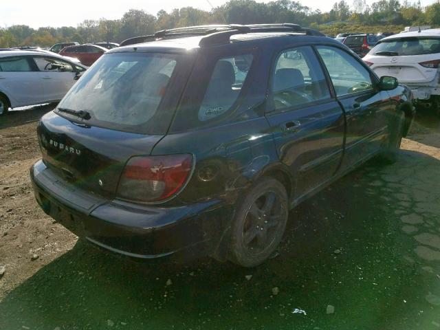 JF1GG68522H812004 - 2002 SUBARU IMPREZA OU BLACK photo 4