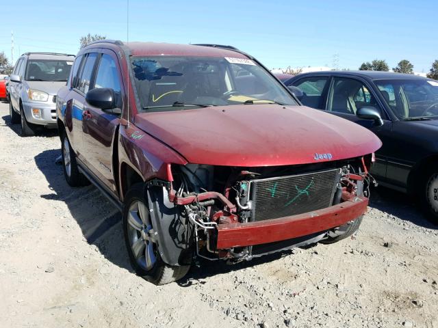 1C4NJDBBXED833457 - 2014 JEEP COMPASS SP Qırmızı foto 1