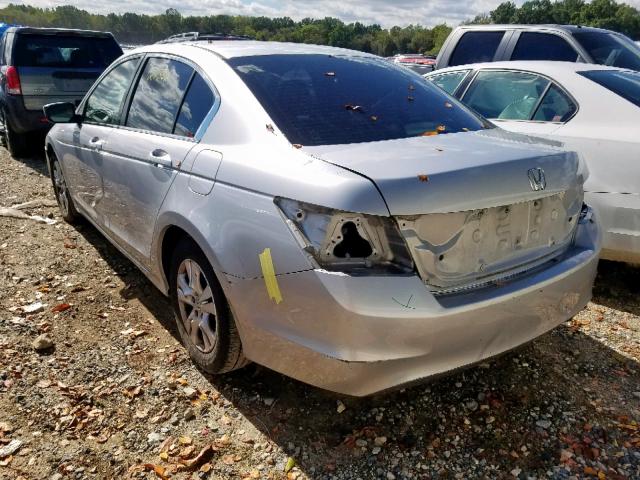 JHMCP26429C015494 - 2009 HONDA ACCORD LXP SILVER photo 3