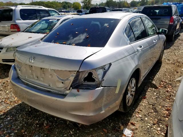 JHMCP26429C015494 - 2009 HONDA ACCORD LXP SILVER photo 4