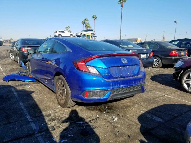 2HGFC4B58JH308985 - 2018 HONDA CIVIC LX BLUE photo 3