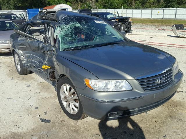 KMHFC46F27A208126 - 2007 HYUNDAI AZERA SE GREEN photo 1