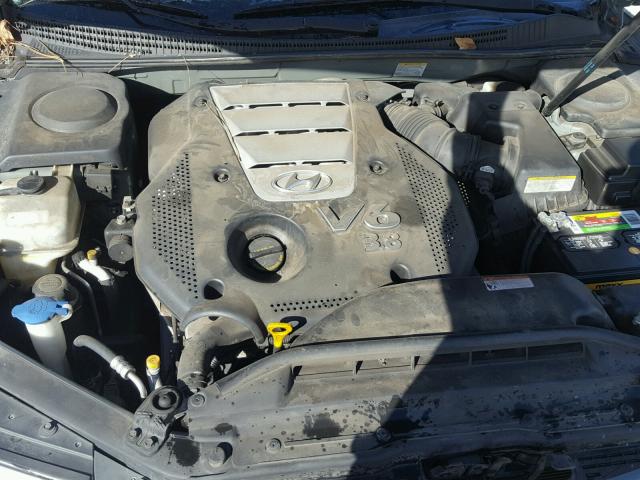 KMHFC46F27A208126 - 2007 HYUNDAI AZERA SE GREEN photo 7