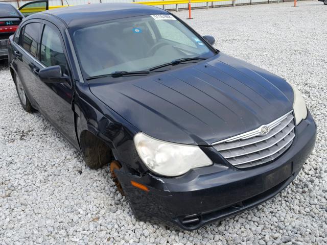 1C3LC46K48N265205 - 2008 CHRYSLER SEBRING LX BLACK photo 1